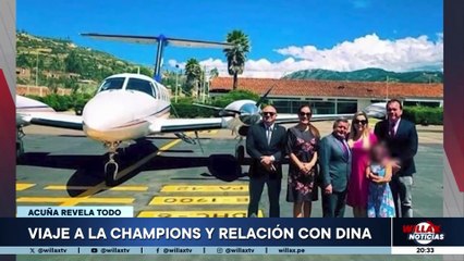 ACUÑA REVELA TODO, VIAJE A LA CHAMPIONS Y RELACIÓN CON DINA | Willax