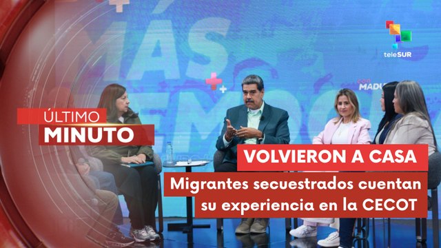 Pdte. Maduro relató negociaciones con EE.UU. para el rescate de los venezolanos secuestrados