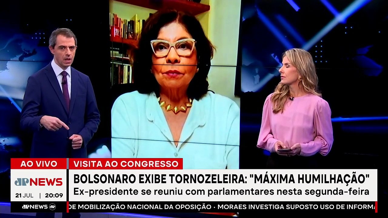 MORAES PROÍBE ENTREVISTAS DE BOLSONARO / RÚSSIA ATACA METRÔ EM KIEV | JORNAL JOVEM PAN - 21/07/2025