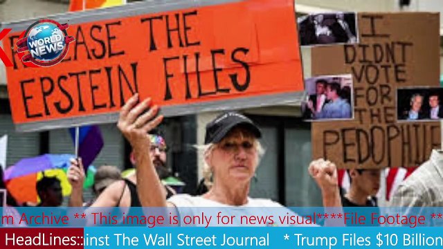 Trump Files $10 Billion Defamation Lawsuit Against The Wall Street Journal MHM NEWS