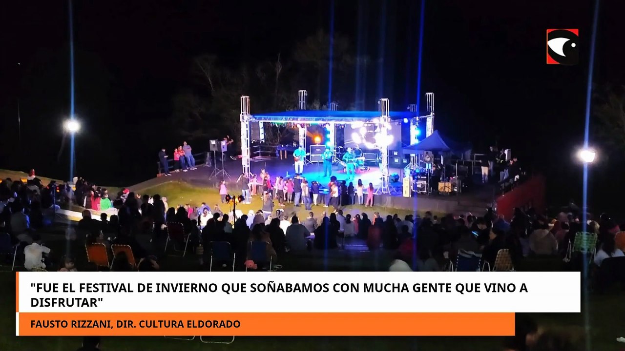 Eldorado: cientos de turistas disfrutaron y compartieron en el Festival de Invierno