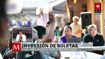 ¿Qué características tienen las boletas del Presupuesto Participativo 2025?