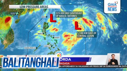 PAGASA - 3 LPA, binabantayan sa loob at labas ng PAR | Balitanghali