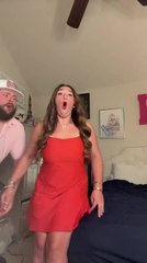 Woman Loses Balance and Awkwardly Grabs Man in Wrong Place