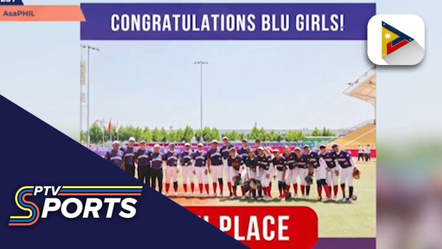 RP Blu Girls, 4th place sa Women’s Softball Asia Cup