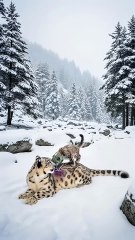 Old Man Rescues Snow Leopard In Need Of Help!