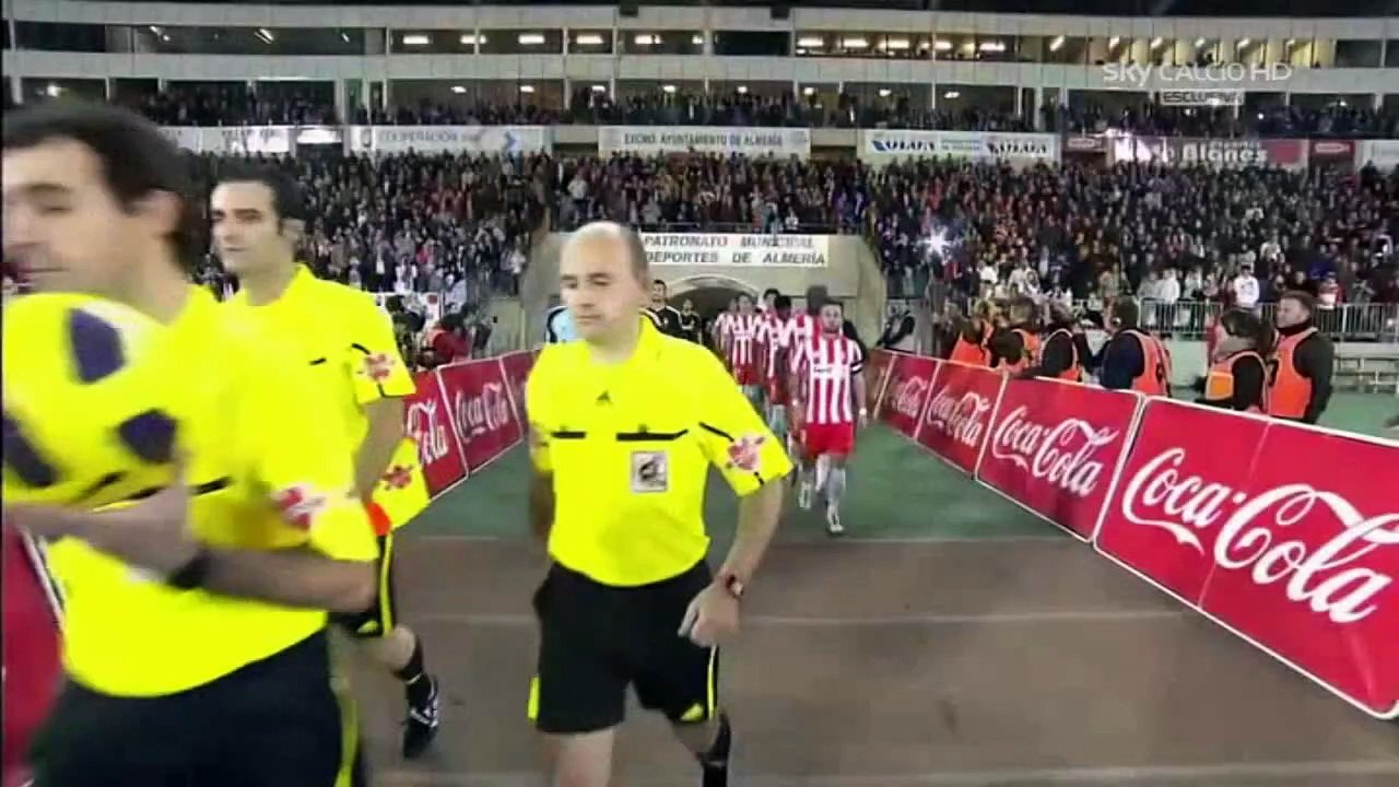 16/1/2011 U.D. Almeria- Real Madrid (1-1) Liga