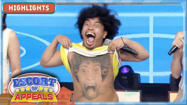 Escort Robell, ipina-tattoo ang POGI niyang mukha | It’s Showtime | Escort Of Appeals