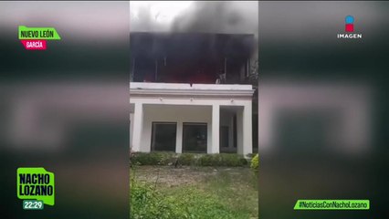 Hombre provoca incendio en la residencia de 'El Bronco' en Nuevo León | Nacho Lozano
