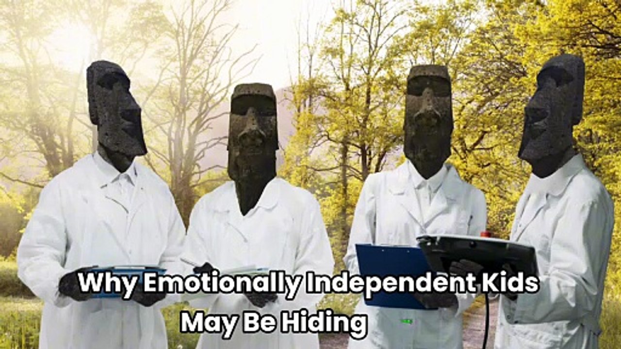 Why Emotionally Independent Kids May Be Hiding Pain!