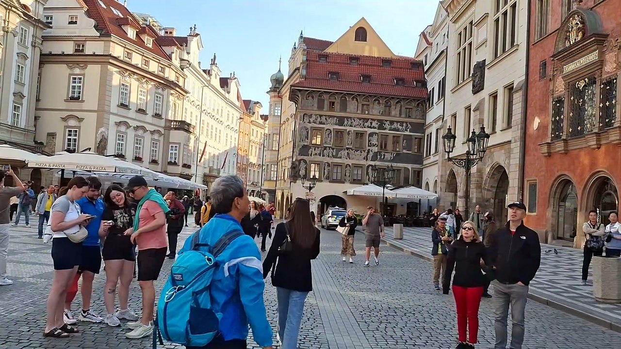 summer 2025 czech republic , prague , walks in the city center