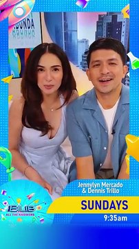Dennis Trillo, Jennylyn Mercado invite fans to watch 'iBilib' and their show 'Sanggang Dikit FR'