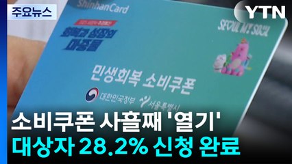 오늘은 끝자리 '3·8' 차례...이틀 만에 1,400만 명 신청 / YTN