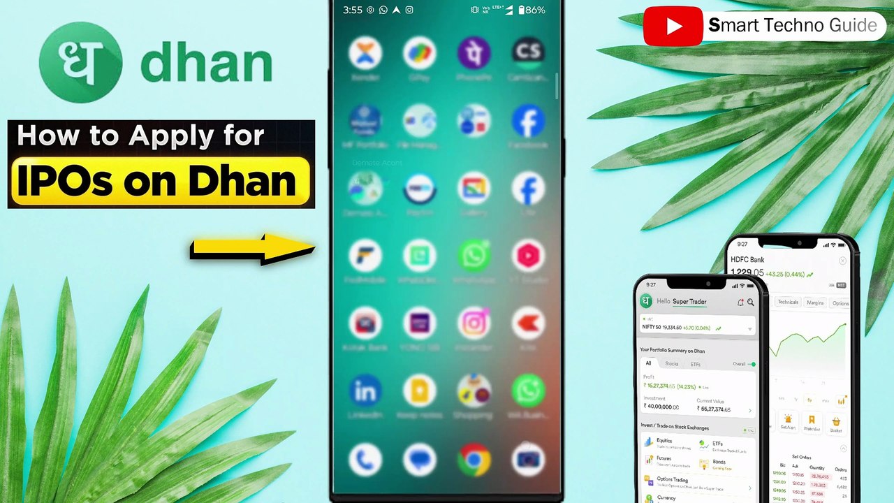 How to Apply for IPOs on Dhan & Check IPO Allotment Status | Step-by-Step in Hindi Dhan IPO Guide
