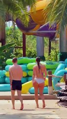 Best Water Park Swimming Pool And Water Slide AquaWorld Dream Holiday🧜‍♀️ #swimmingpool #aguaworld