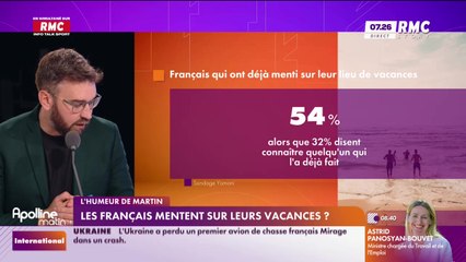 L'humeur de Martin : Les Français mentent sur leurs vacances ? - 23/07