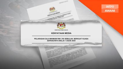RM1,700 sebulan bermula 1 Ogos - KESUMA
