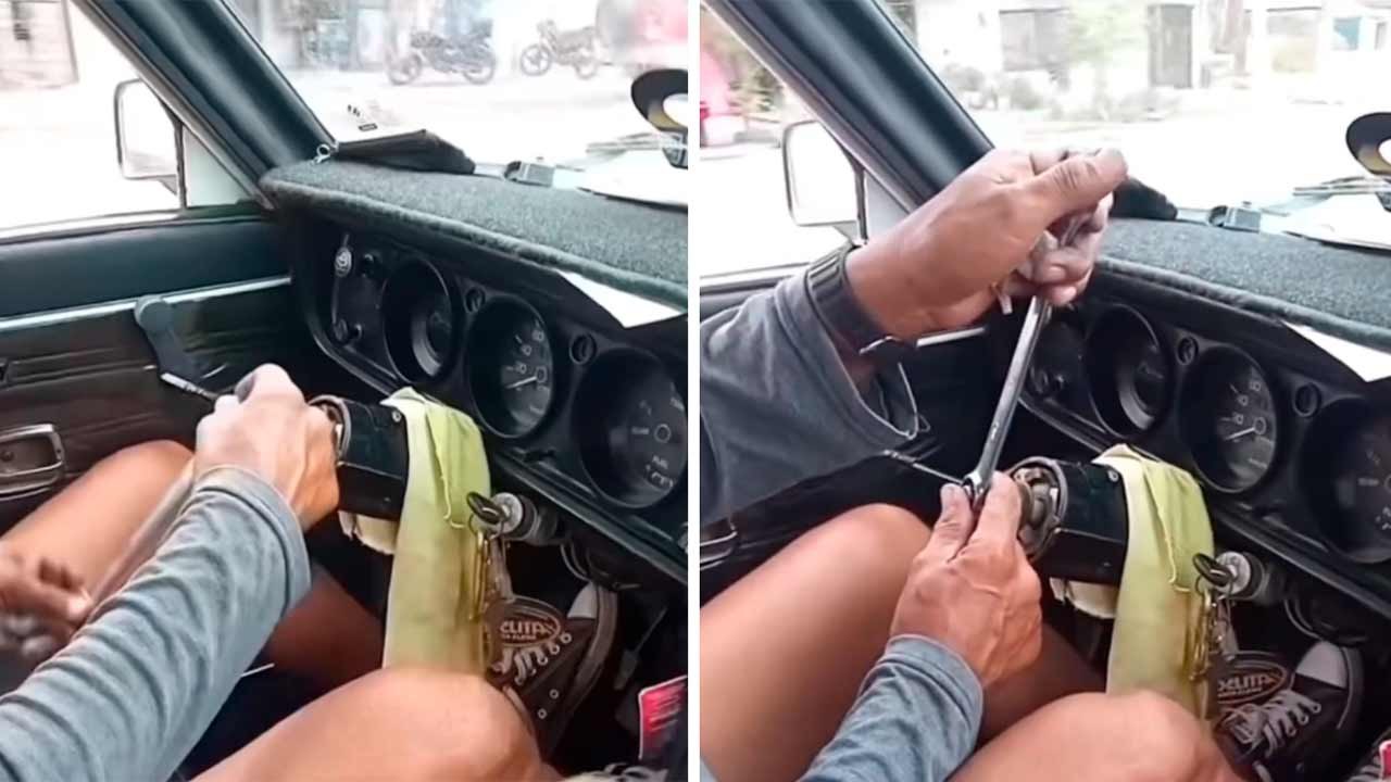 😱 Lenkrad weg – und er fährt trotzdem weiter?! Du wirst nicht glauben, wie!