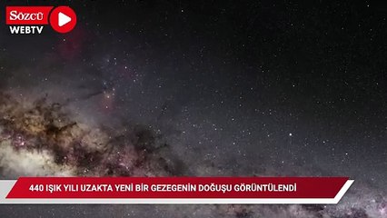 440 Işık Yılı Uzakta Yeni Bir Gezegenin Doğuşu Görüntülendi