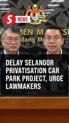 Four Pakatan MPs urge S'gor govt to delay car park privatisation plan, review proposal