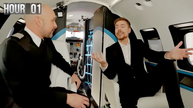 Survive 100 Days Trapped In A Private Jet, Keep It