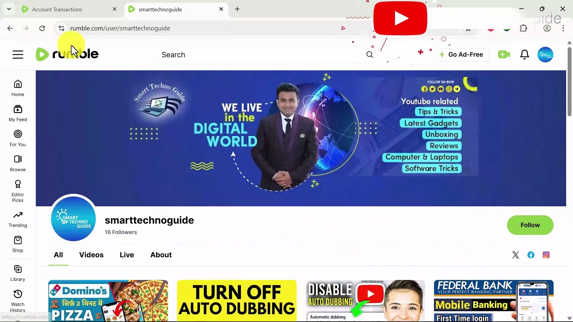 ⁣How to Make Money on Rumble | Earn Online Fast | how earn money Work from Home Tips 2025