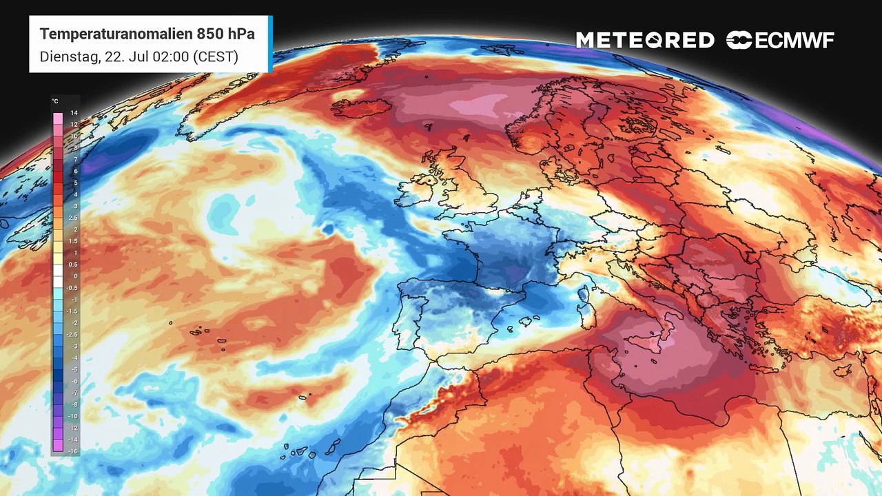 Deutschland mitten im Kälteloch!