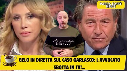 Gelo in diretta sul caso Garlasco l'avvocato sbotta in tv!...