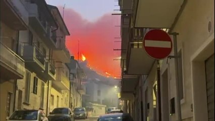 Nuovo incendio a San Giovanni Rotondo