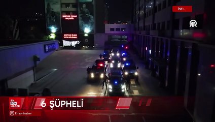 İstanbul'da terör örgütü DEAŞ operasyonunda 6 zanlı yakalandı