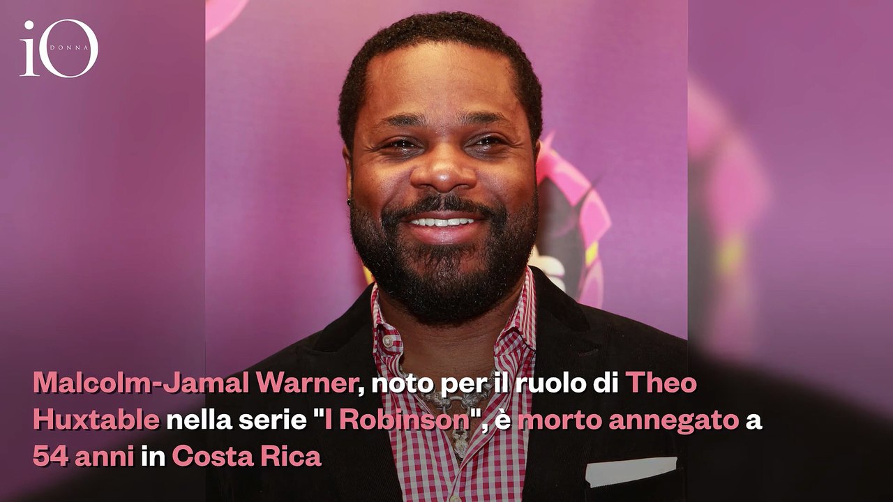 Addio a Theo de “I Robinson”: Malcolm-Jamal Warner è morto annegato a 54 anni in Costa Rica