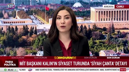 MİT Başkanı Kalın'ın siyaset turunda 'Siyah Çanta' detayı