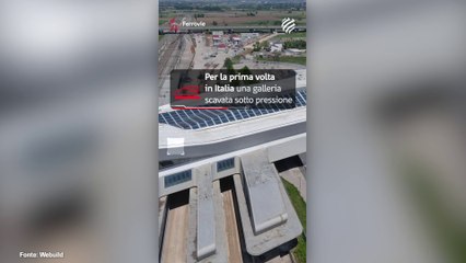 Webuild, completata Galleria Casalnuovo sulla Linea AV/AC Napoli-Bari