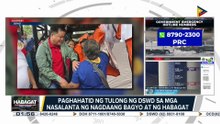 Paghahatid ng tulong ng DSWD sa mga nasalanta ng nagdaang bagyo at habagat