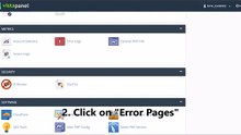 How to add custom error pages in Vista Panel (Tutorial)