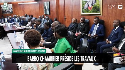 [#Reportage] Conférence sur les recettes de l’Etat :  Barro Chambrier préside les travaux