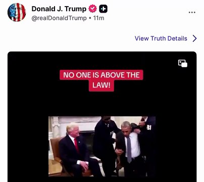 L'incroyable vidéo générée par l'Intelligence Artificielle, partagée par Donald Trump, dans laquelle l'ancien Président Obama se fait mettre à genoux par deux membres du FBI et se retrouve menotté !