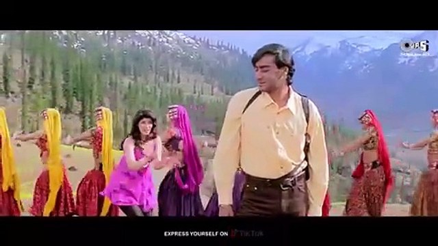 Beimaan Piya Re /1996 Jaan / Ajay Devgan, Twinkle Khanna ,Udit Narayan, Alka Yagnik
