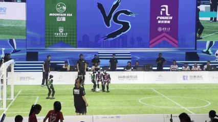 Revolutionary Robot Soccer Match in Beijing