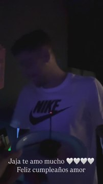 Mina celebra el cumpleaños de Fede Valverde