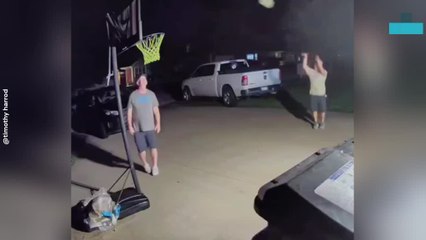 Man’s Epic Dunk Celebration Ends in Disaster