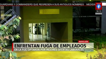 Fiscalía de Nuevo León padece fuga de talentos por bajos sueldos desde 2018