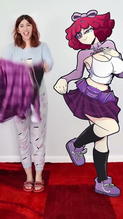 RAGATHA URBANA 2D VS 3D 🧸 #COSPLAY