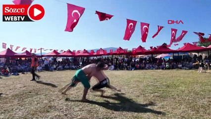 Rakibini karıştırıp seyirciyle güreşti