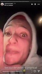 Policiais são apedrejados ao cumprirem mandado na casa de Oruam