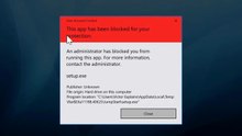 Fix “This App Has Been Blocked for Your Protection” Error in Windows 11/10/8/7 | Bypass Admin Restrictions ✔️