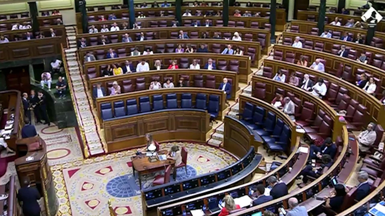 Dura intervención de Ángel Ibáñez Hernando (PP) contra el PSOE en el Congreso