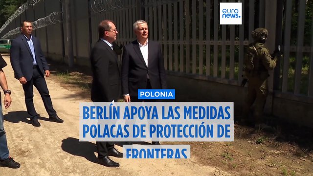 Alemania respalda los controles fronterizos de Polonia para frenar la inmigración desde Bielorrusia