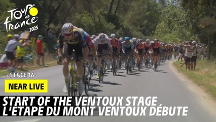 Start of the Mont Ventoux stage - Stage 16 - Tour de France 2025
