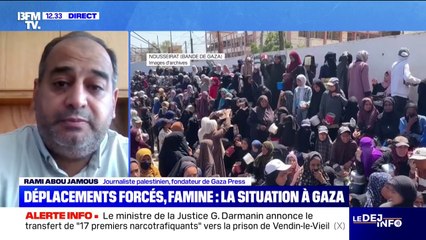 "On ne trouve plus rien dans le marché depuis 4 jours": Rami Abou Jamous, fondateur de Gaza Press, alerte sur la situation à Gaza